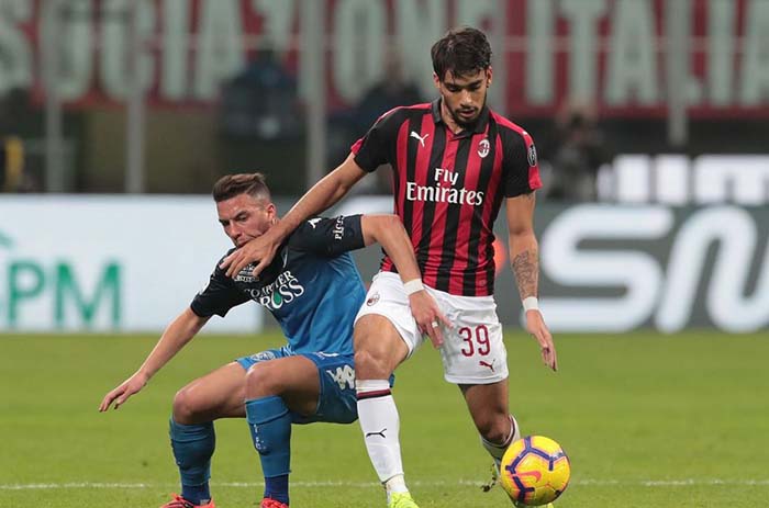 Cuộc đối đầu giữa AC Milan với Empoli