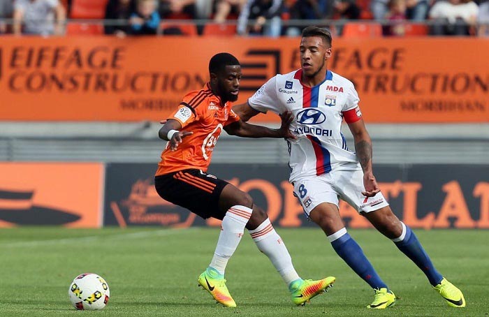 Trận đối đầu quyết liệt giữa Lorient với Lyon